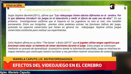 Efectos del videojuego en el cerebro