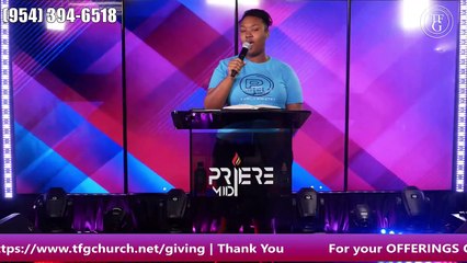 Jeune de Priere | Message: LUC 2V25-30