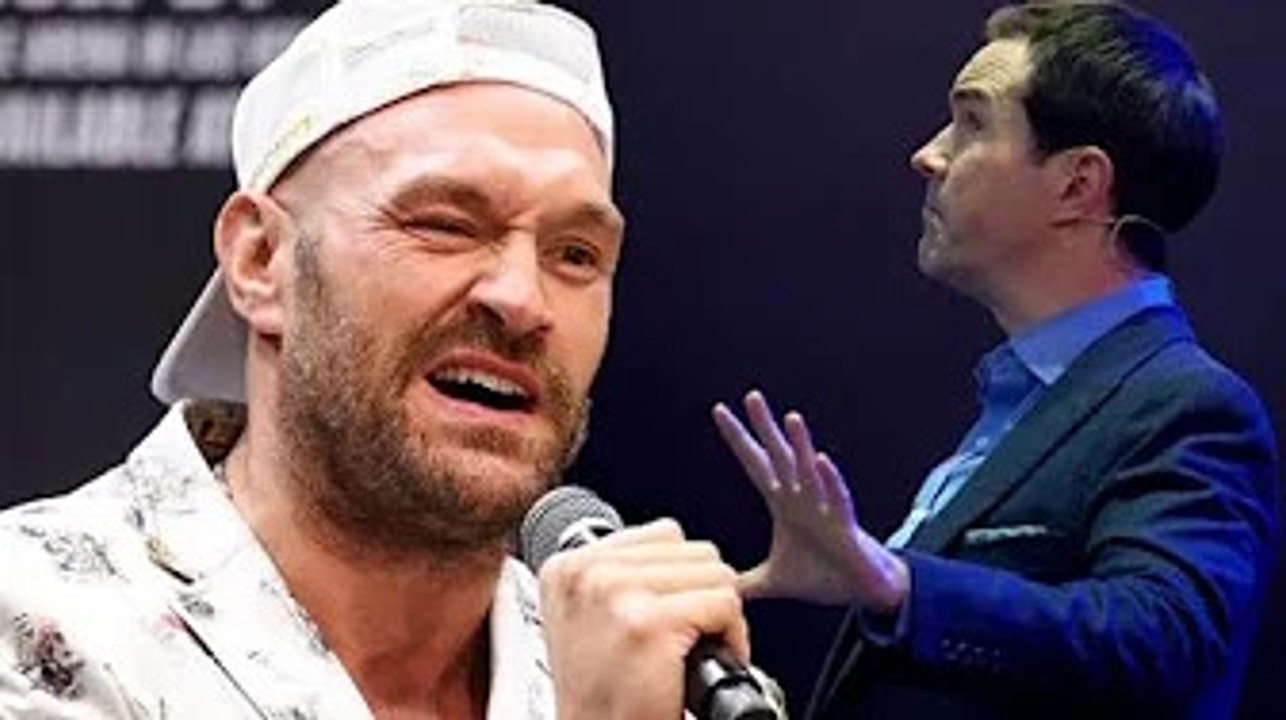 'You're getting chinned' Tyson Fury threatens Jimmy Carr over gypsy Holocaust joke