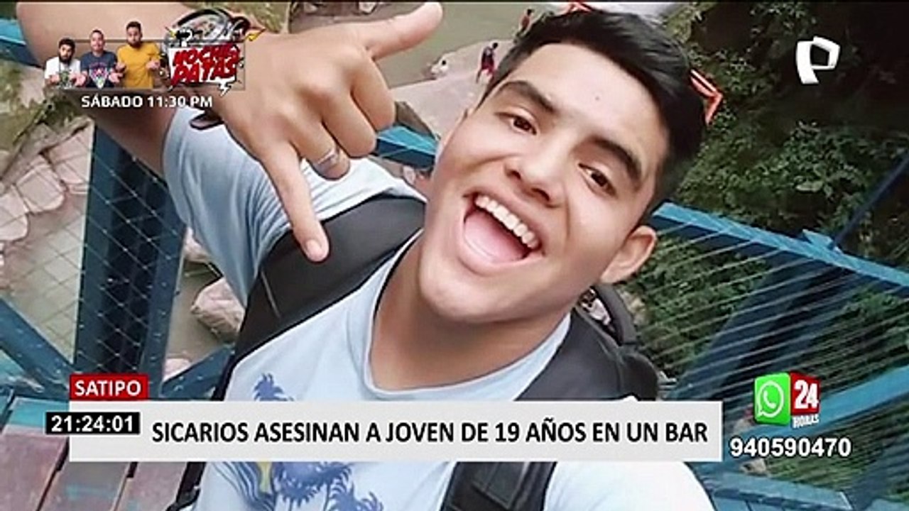 Satipo: sicarios ingresan a bar y asesinan a joven promotor de eventos