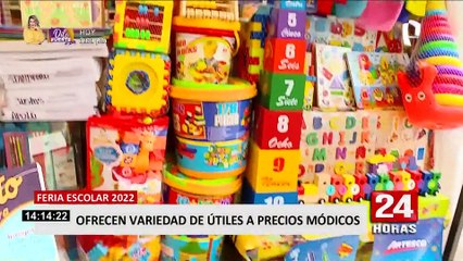 Cercado de Lima: “Feria escolar 2022” ofrece útiles a precios módicos