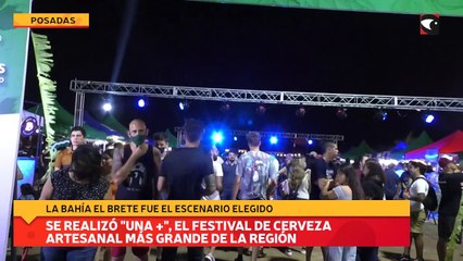 Se realizó "una +", el festival de cerveza artesanal más grande de la región