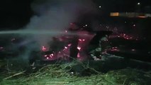 Corpo de Bombeiros combate incêndio em vegetação no Santa Cruz