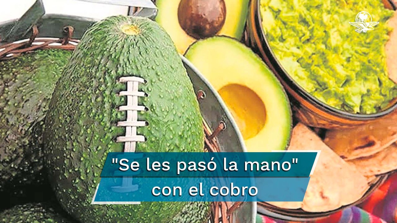 Narco mete "touchdown" al aguacate en EU