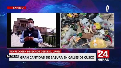 Cusco: gran cantidad de basura en las calles de la ciudad imperial
