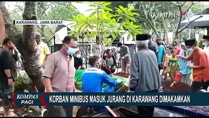 Tak Kuat Menanjak, Bus yang Bawa Belasan Siswa SMK Karya Utama Karawang Terperosok ke Jurang 3 Meter