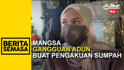 Mangsa gangguan ADUN, buat pengakuan sumpah
