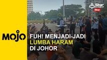 Fuh! Menjadi-jadi lumba haram di Johor