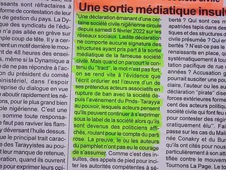Revue Presse Labari 11 février 2022