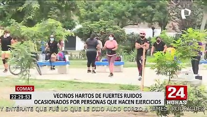 Gimnasios toman parques y vecinos no pueden descansar debido a la bulla