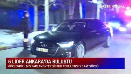 Muhalefetin zirvesi sona erdi! 6 siyasi parti liderinden ortak açıklama