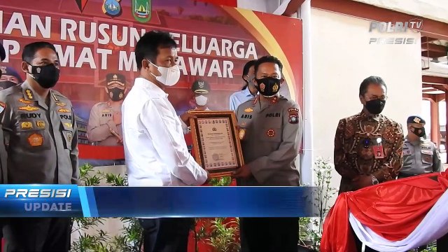 Kapolda Kepri Resmikan Rusunawa Keluarga Abrip Amat Munawar Satbrimob Polda Kepri