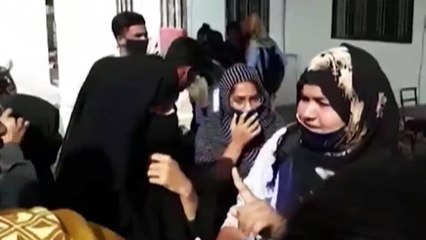 Hijab Row protest witnessed in Bengal's Murshidabad