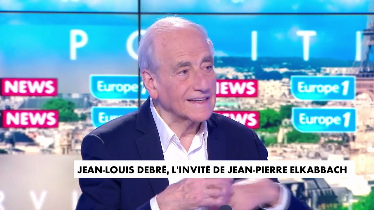 «La campagne électorale est totalement confuse», déplore Jean-Louis Debré