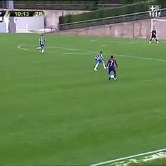 Adama ya sabe lo que es marcar en un derbi / FCB