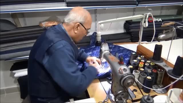 69 yıllık terzi ustasından gençlere tavsiye: Meslek okullarını tercih etsinler. Asla işsiz kalmazlar