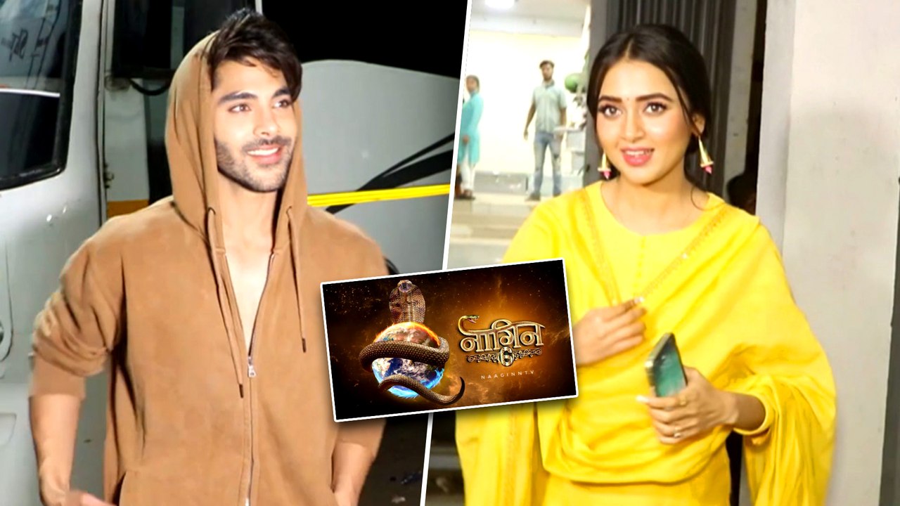 Tejasswi Prakash And Simba Nagpal Spotted On The Set Of Naagin 6 | # ...