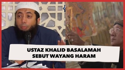 Geger Video Ustaz Khalil Basalamah Haramkan Wayang: Lebih Baik Dimusnahkan