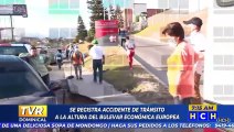 Brutal accidente vial deja varias personas heridas en el bulevar Económica Europea