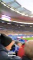 Laure Manaudou a assisté au match France-Irlande comptant pour le Tournoi des Six Nations au Stade de France le 12 février 2022.