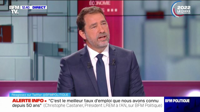 Christophe Castaner: Je sais d'expérience qu'aucun président de la République sortant et candidat n'est rentré dans la joute en discutant avec 11, 12 ou 13 candidats