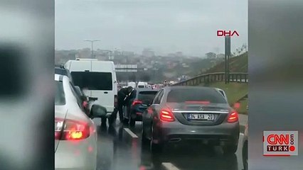 Beykoz'da eli bıçaklı trafik magandası dehşeti yaşattı