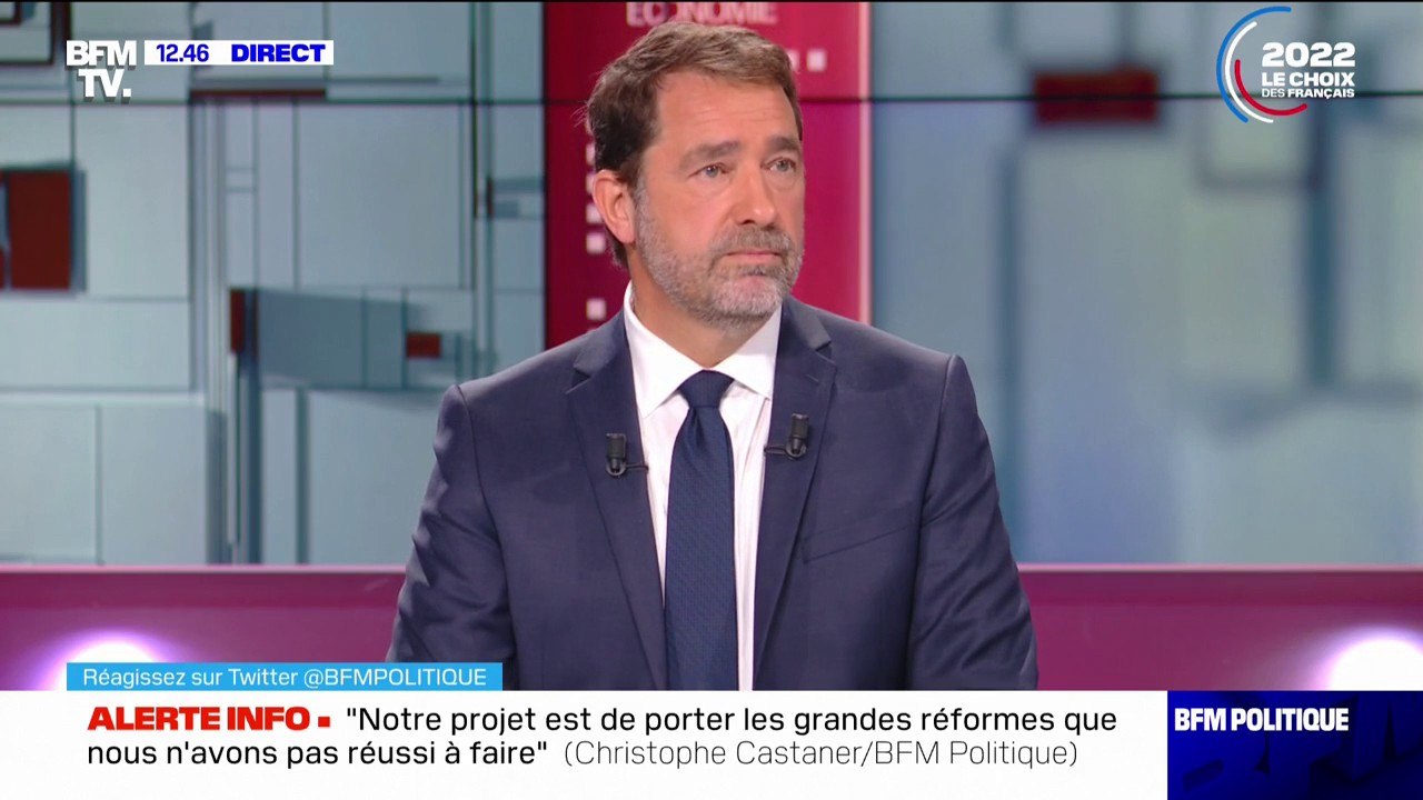 "Calmez-vous madame, ça va bien se passer": Christophe Castaner juge la "symbolique" des propos de Gérald Darmanin "mauvaise"