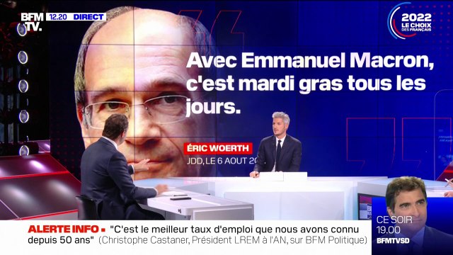 Christophe Castaner: On n'a rien donné à Éric Woerth en échange de son ralliement