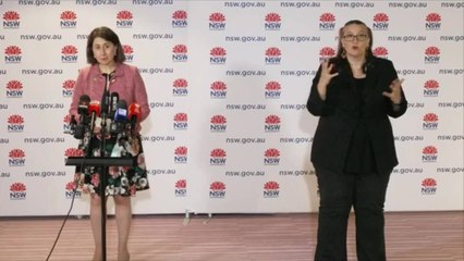 NSW press conference, Sunday August 29