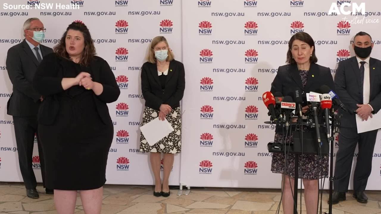 NSW records 1,405 cases and six deaths on Thursday - Gladys Berejiklian COVID-19 Press Conference | September 9, 2021, ACM