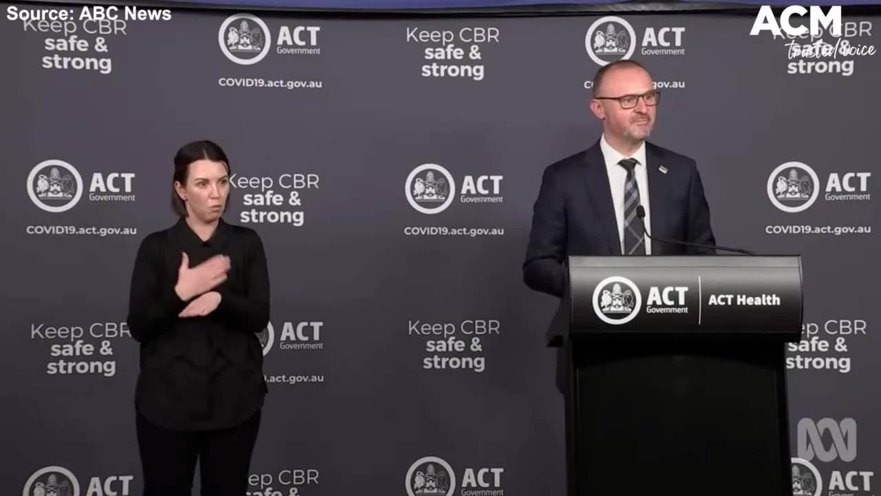 ScoMo’s trip to Sydney is “not a good look” - Andrew Barr COVID-19 Press Conference | September 7, 2021, Canberra Times