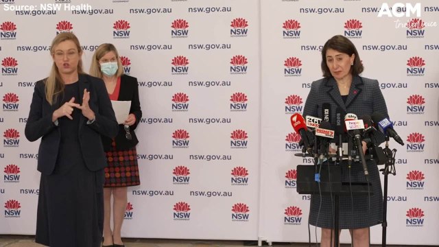 NSW records 1,281 cases and five deaths on Monday - Gladys Berejiklian COVID-19 Press Conference | September 6, 2021, ACM