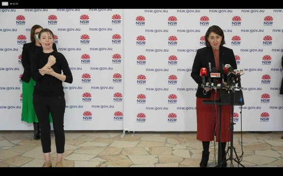 Friday sees 882 new cases and two deaths in NSW - Gladys Berejiklian COVID-19 Press Conference | August 27, 2021, ACM