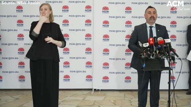 Regional NSW lockdown extended to September 10 - John Barilaro COVID-19 Press Conference | August 26, 2021, ACM