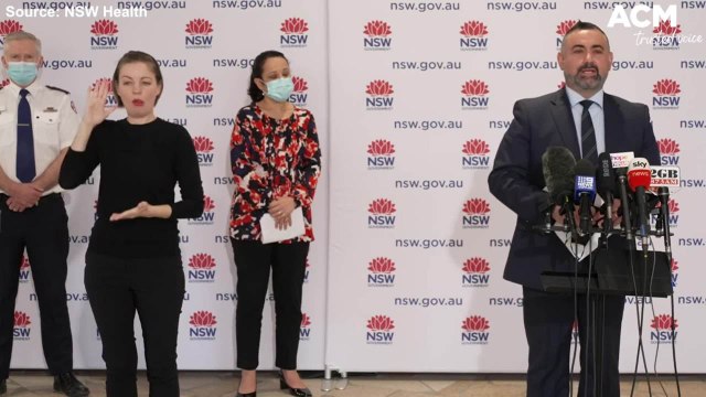 QLD-NSW border to reopen for border communities - John Barilaro COVID-19 Press Conference | September 10, 2021, ACM