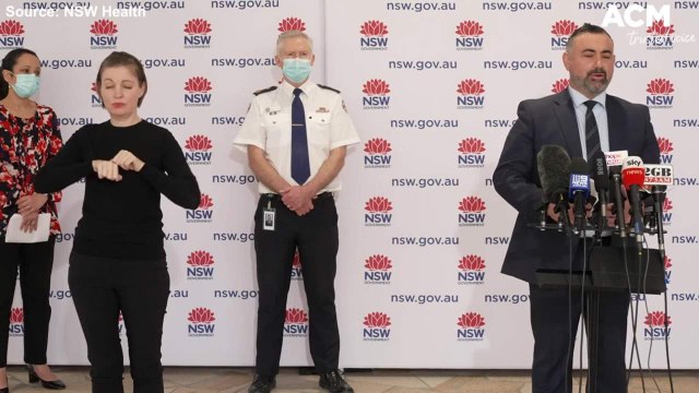 Community sport brings a level of risk - John Barilaro COVID-19 Press Conferences | September 10, 2021, ACM