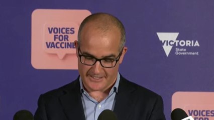 Deputy Premier James Merlino addresses the Mag 6 earthquake in Victoria on September 22, 2021 | ACM