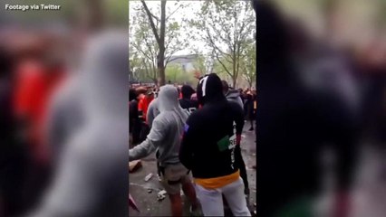 Riots break out during CFMEU protests in Victoria ahead of industry shutdown | September 20, 2021 | ACM