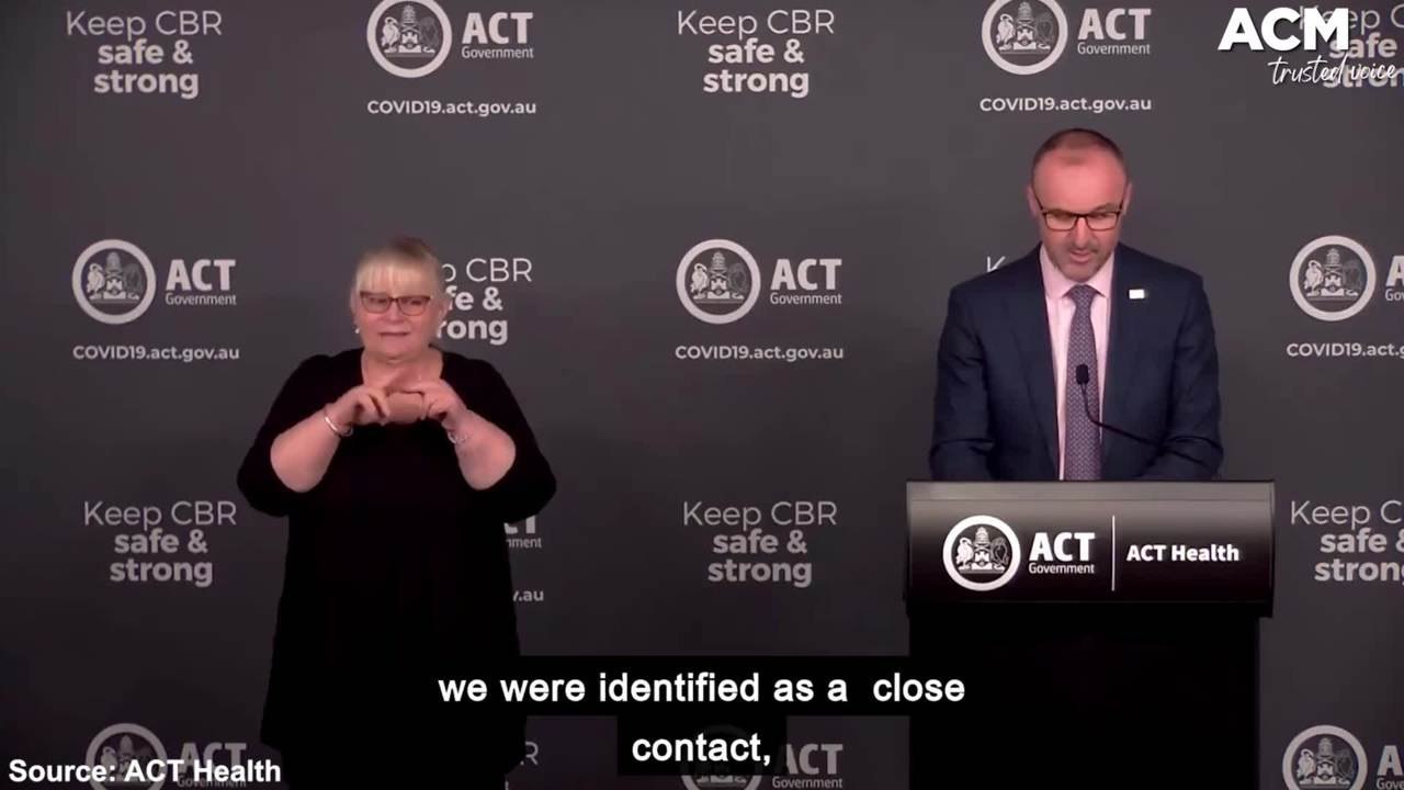 ACT records 51 cases on Wednesday - Andrew Barr COVID-19 Press Conference | October 13, 2021 | Canberra Times