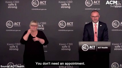 Man dies amid 46 cases on Thursday - Andrew Barr COVID-19 Press Conference | October 14, 2021 | Canberra Times