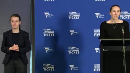 Victorian deputy secretary of health Naomi Bromley provides details on the 1612 new cases | October 11, 2021 | ACM
