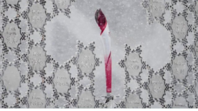 美 스포츠 매체 폭설에 베이징 성화 꺼진 듯 / YTN