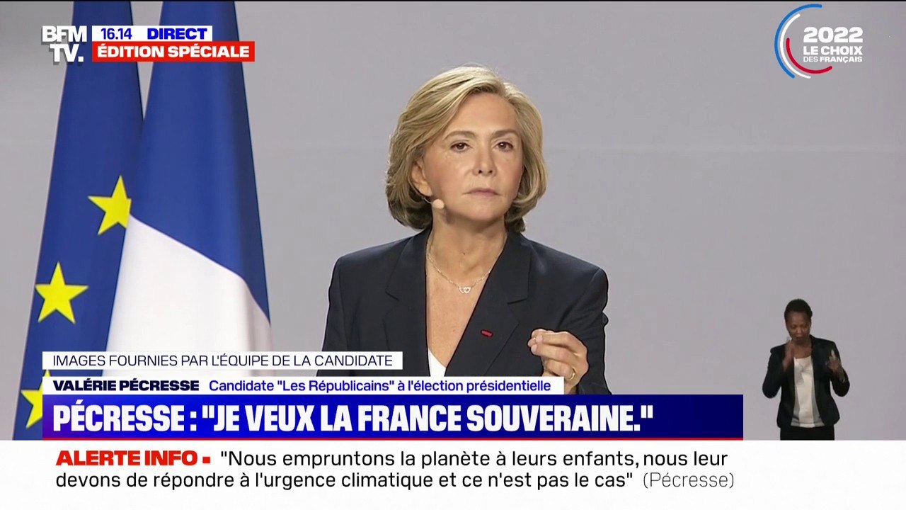 Valérie Pécresse prête à soutenir les pays "en première ligne face au chantage migratoire" qui souhaitent "bâtir des murs"