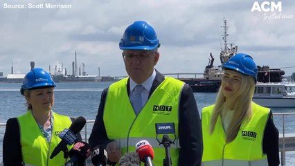 Foghorns interrupt Scott Morrison's press conference | November 10, 2021 | ACM