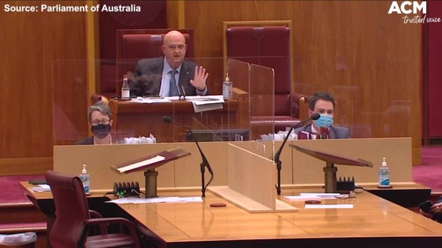 Senator allegedly says at least I keep my legs shut - Lidia Thorpe, Hollie Hughes and Ben Small Senate Clip | December 2, 2021 | ACM