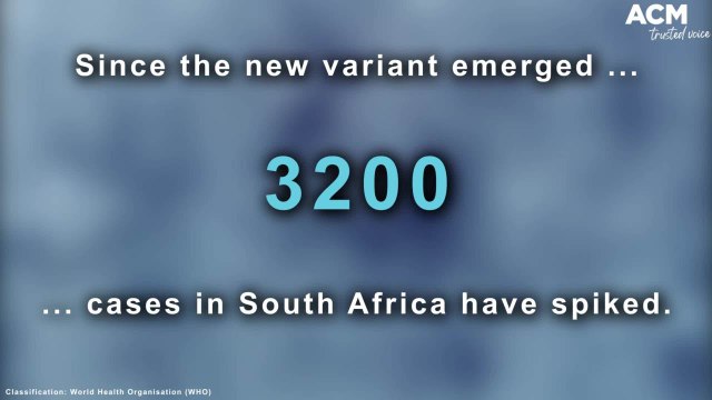 The Omicron variant has arrived in Australia | November 2021 | ACM