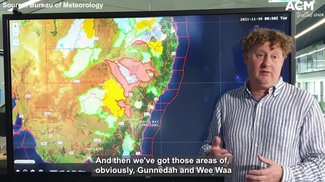 BoM really concerned about NSW flooding - Bureau of Meteorology Flood Update | November 30, 2021 | ACM