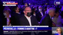 Les ténors des Républicains s'installent pour écouter le discours de Valérie Pécresse