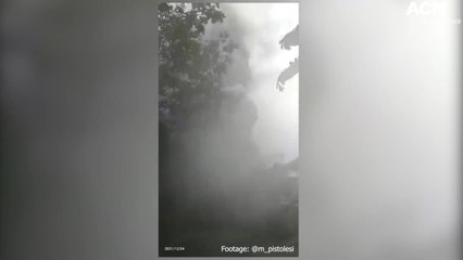 Villages flee oncoming ash plumes caused by Mt Semeru eruption | December 2021 | ACM