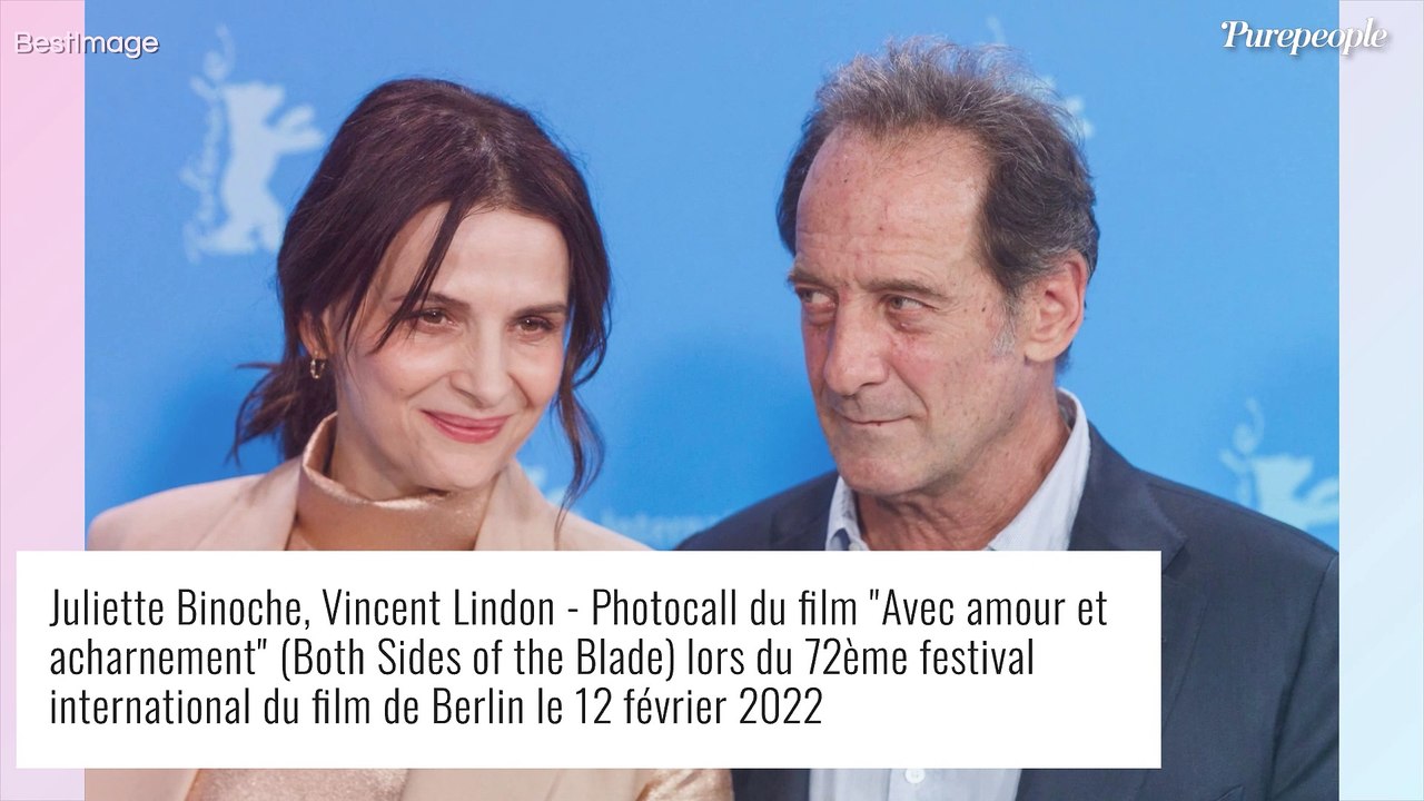 Juliette Binoche fait le show à la Berlinale : talons XXL et look flashy avec Vincent Lindon